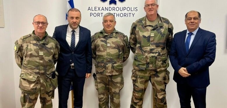 A Alexandroupoli et l’armée française