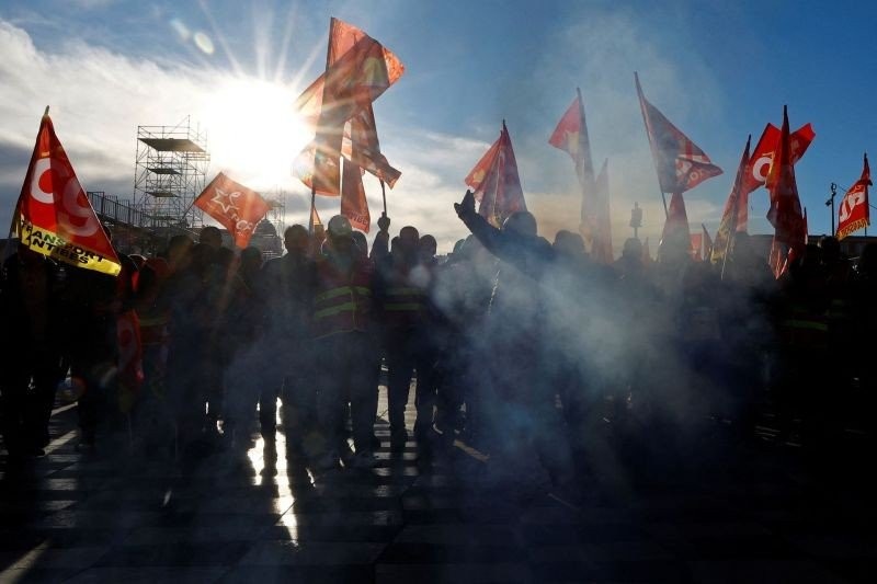 Le pays est à nouveau paralysé par la grève nationale des retraites