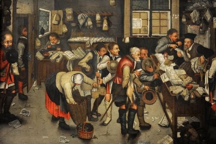 La porte cachait un rare tableau de Pieter Bruegel le Jeune