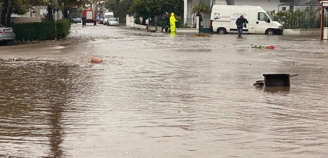 Χαλκιδική: SOS για επιτάχυνση των αντιπλημμυρικών σε Ολυμπιάδα και Στρατώνι