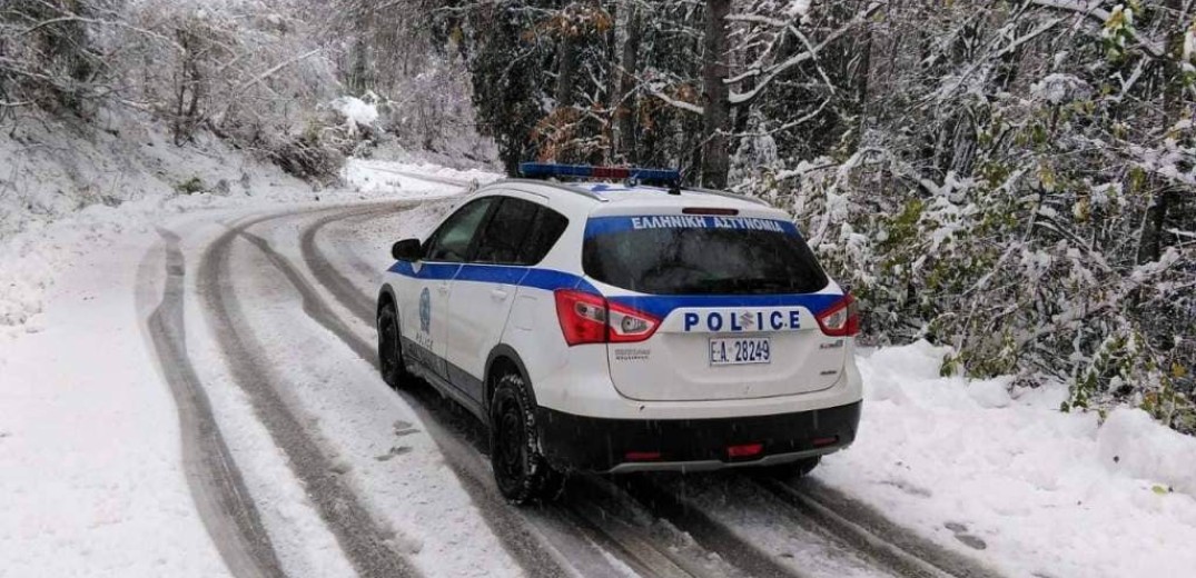 Έφτασε και στις Σέρρες ο χιονιάς (βίντεο)