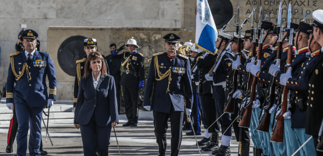 Ημέρα των Ενόπλων Δυνάμεων: Στη Βουλή η Σακελλαροπούλου και η πολιτική και στρατιωτική ηγεσία των ΕΔ 