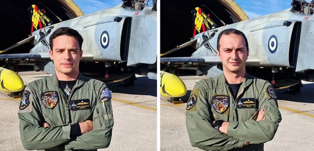 Πτώση F-4: Με τον βαθμό αντιπτεράρχου κηδεύονται οι δύο πιλότοι Τσιτλακίδης και Τουρούτσικας