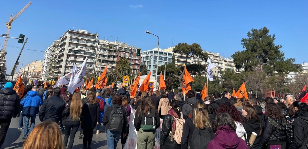 Θεσσαλονίκη: Στους δρόμους οι εκπαιδευτικοί κατά της αξιολόγησης