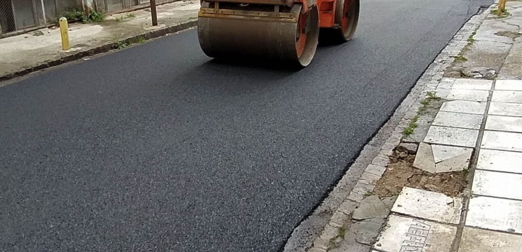 Δήμος Αμπελοκήπων - Μενεμένης: Συνεχίζονται οι ασφαλτοστρώσεις