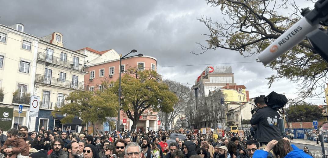Χιλιάδες Πορτογάλοι διαδήλωσαν απαιτώντας καλύτερες συνθήκες ζωής