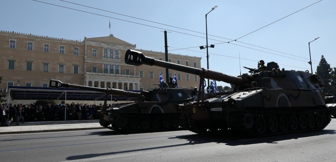 Ολοκληρώθηκε η μεγάλη στρατιωτική παρέλαση για την 25η Μαρτίου (φωτ.)