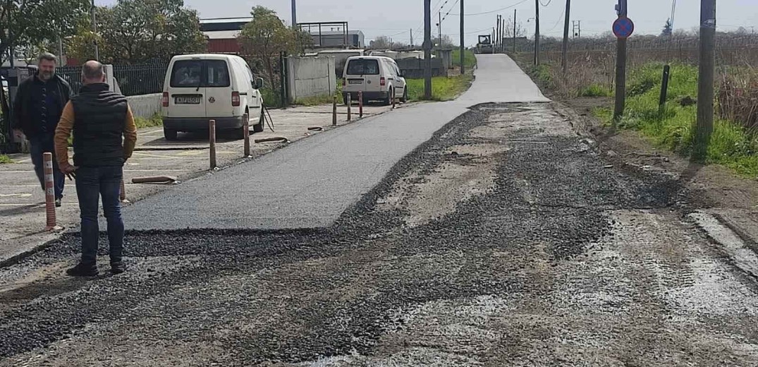 Κατερίνη: Ξεκίνησε από τη Γανόχωρα το μεγάλο έργο αγροτικής οδοποιίας (φωτ.)