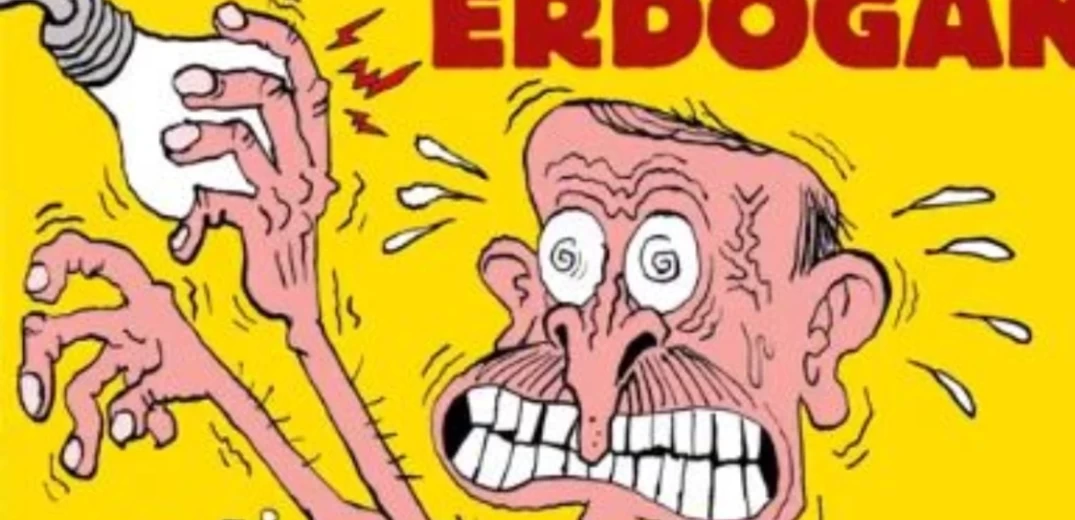 Charlie Hebdo: Νέο προσβλητικό σκίτσο για τον Ερντογάν προκαλεί οργή στην Άγκυρα