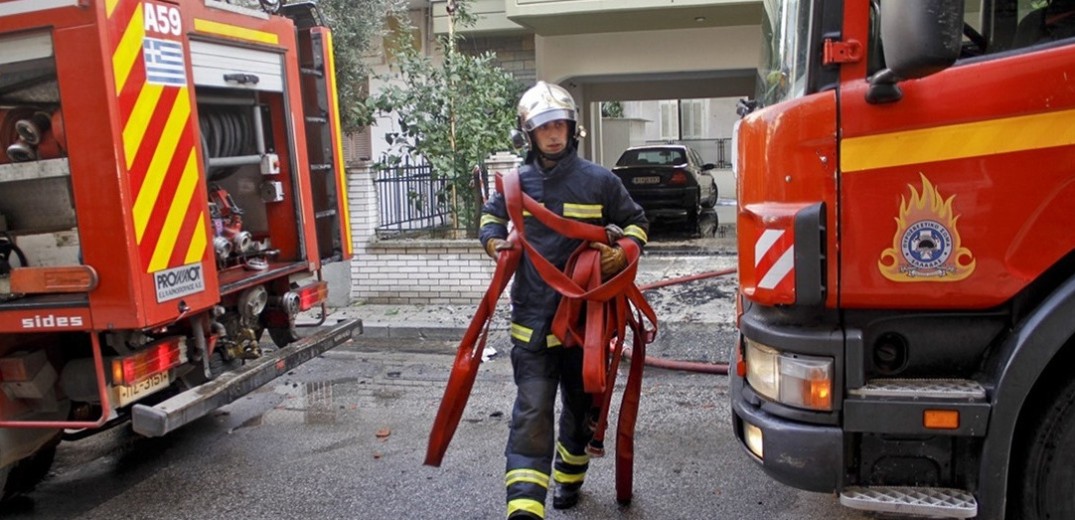 Θεσσαλονίκη: Φωτιά στο 4ο-5ο Λύκειο Καλαμαριάς