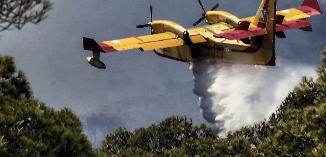 Φωτιά στο Χέρσο Κιλκίς: Επιχειρούν 34 πυροσβέστες με 16 οχήματα και δύο αεροσκάφη - Μήνυμα από το 112 (βίντεο)