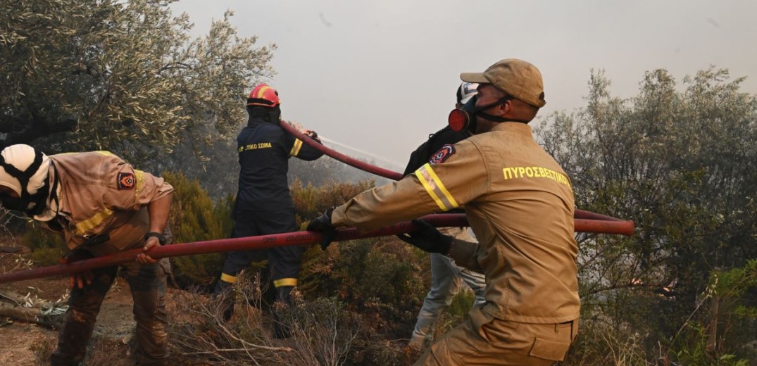 Μαγνησία: Μάχη στις Μικροθήβες μέχρι το πρωί θα δίνει η πυροσβεστική - 2.500 άνθρωποι περνούν τη νύχτα στο εκθεσιακό κέντρο του Βόλου (βίντεο)