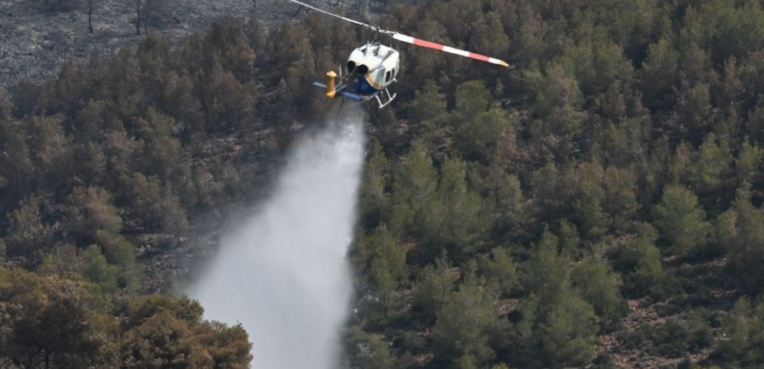 Βελτιωμένη εικόνα στην πυρκαγιά της Λακωνίας - Ελέγχονται οι εστίες στη Δυτική Αττική (βίντεο)