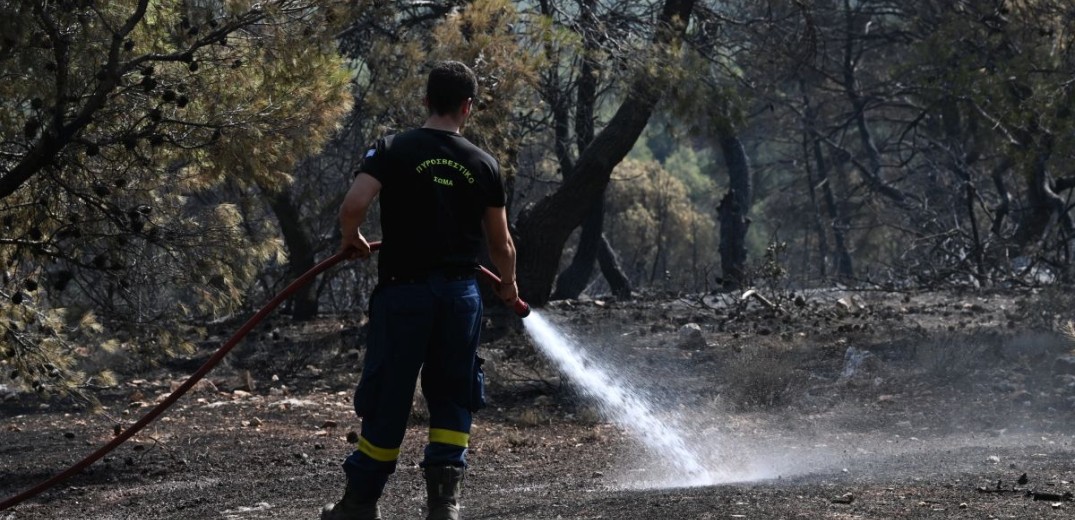 Ύπο έλεγχο η φωτιά στην Πρέβεζα