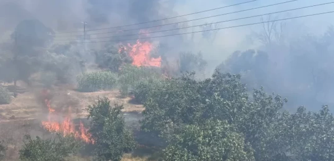 Κρήτη: Μεγάλη κινητοποίηση της Πυροσβεστικής για φωτιά στην ενδοχώρα του Ηρακλείου (βίντεο)