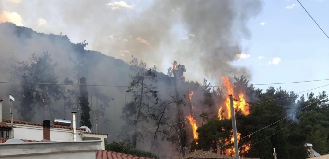 Ροδόπη: Βίντεο από drone πάνω από τις καμένες εκτάσεις στο Σώστη