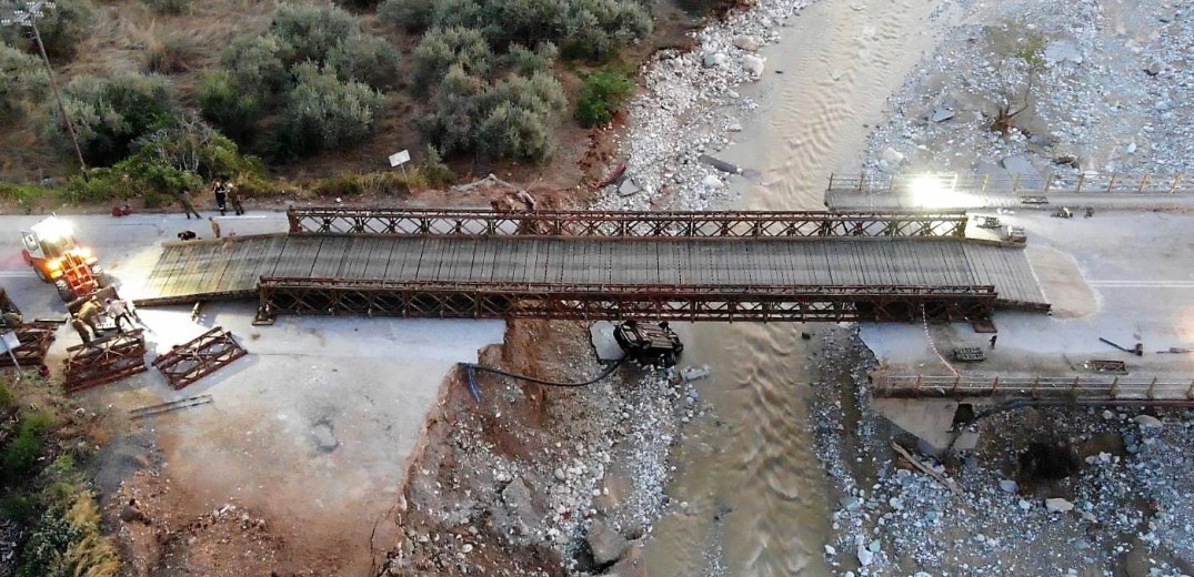 Νέα αιτήματα στο ΓΕΕΘΑ για τοποθέτηση γεφυρών Μπέλεϋ σε περιοχές που επλήγησαν από τις πλημμύρες