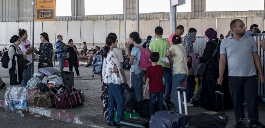 Γάζα: Η διάβαση της Ράφα θα ανοίξει ξανά αύριο για τους κατόχους ξένων διαβατηρίων