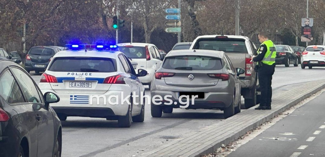 Έγραψε 340 κλήσεις η τροχαία σε 24 ώρες στη Θεσσαλονίκη