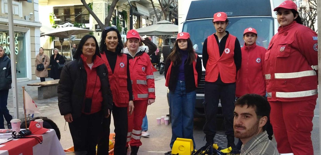 Θεσσαλονίκη  - Ερυθρός Σταυρός: Εκστρατεία ενημέρωσης για την παροχή πρώτων βοηθειών