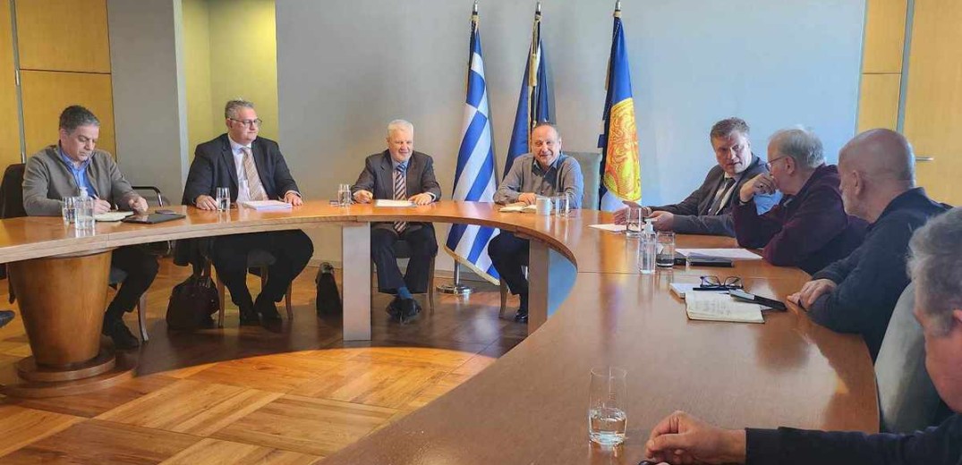 Θεσσαλονίκη: Συνάντηση του Στ. Αγγελούδη με τον πρόεδρο του ΟΑΣΘ Κ.Ταγγίρη