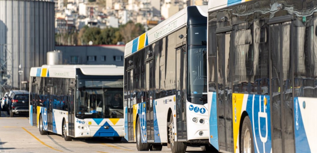 Έφτασαν στην Αθήνα τα πρώτα 140 ηλεκτρικά λεωφορεία (φωτ.)