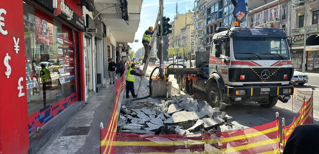 Mετρό Θεσσαλονίκης: Ανοίγει και για τους πεζούς, η Εγνατία, στο ύψος της Βενιζέλου