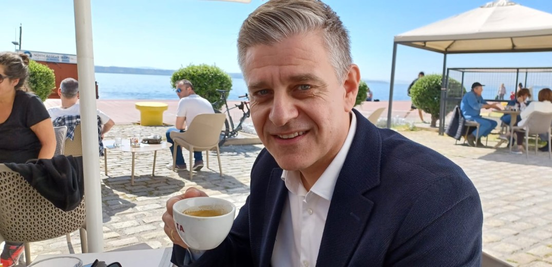 Πρωϊνός καφές με τον νέο αντιπεριφερειάρχη Θεσσαλονίκης Κώστα Γιουτίκα (βίντεο)