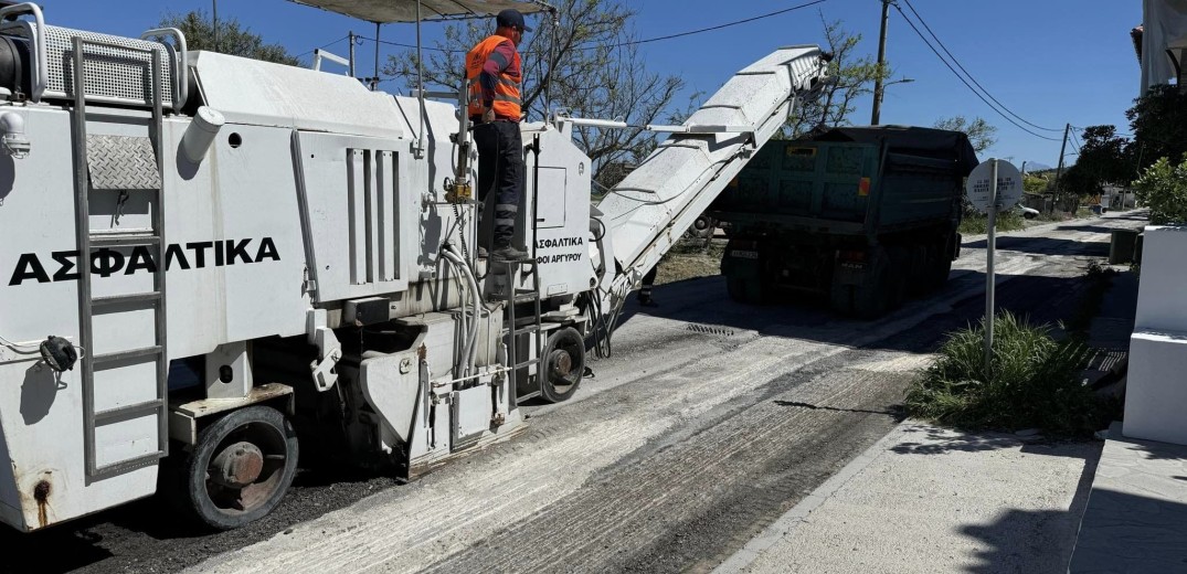 Δήμος Αριστοτέλη: Έγινε... λίφτινγκ στον κεντρικό παραλιακό δρόμο στην Ιερισσό - Δείτε φωτογραφίες