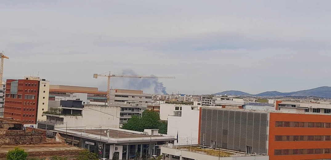 Θεσσαλονίκη: Ξέσπασε φωτιά στα δυτικά (φωτ.)
