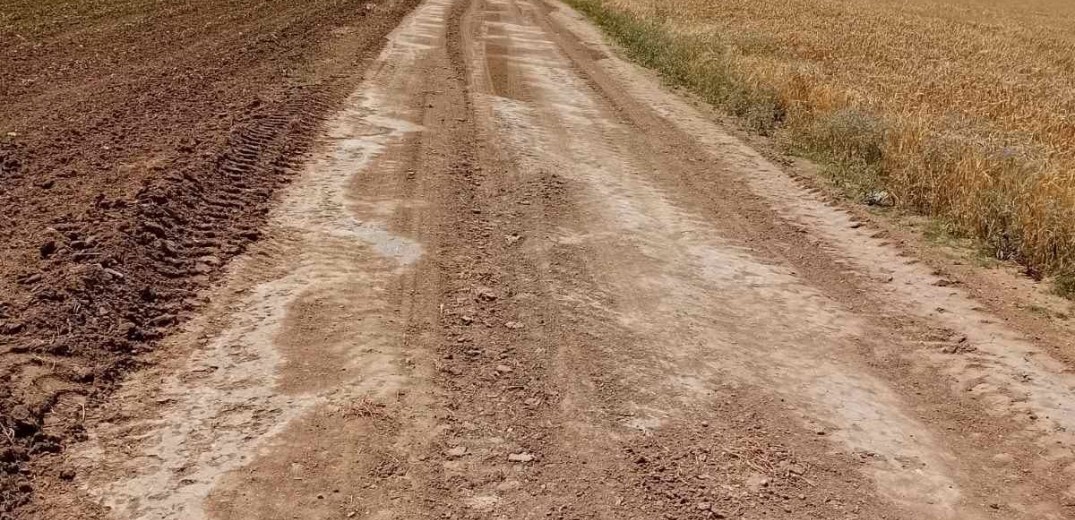 Θεσσαλονίκη: Διαμορφώθηκαν οι κυριότεροι αγροτικοί δρόμοι σε Επανομή και Μεσημέρι (φωτ.)