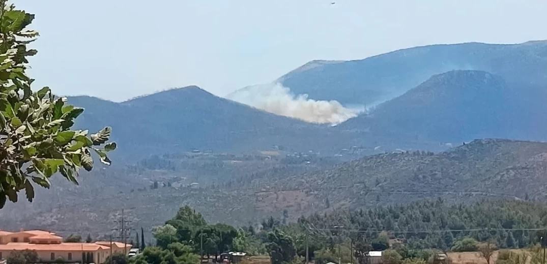 Αττική: Χωρίς ενεργό μέτωπο η φωτιά στην Πάρνηθα