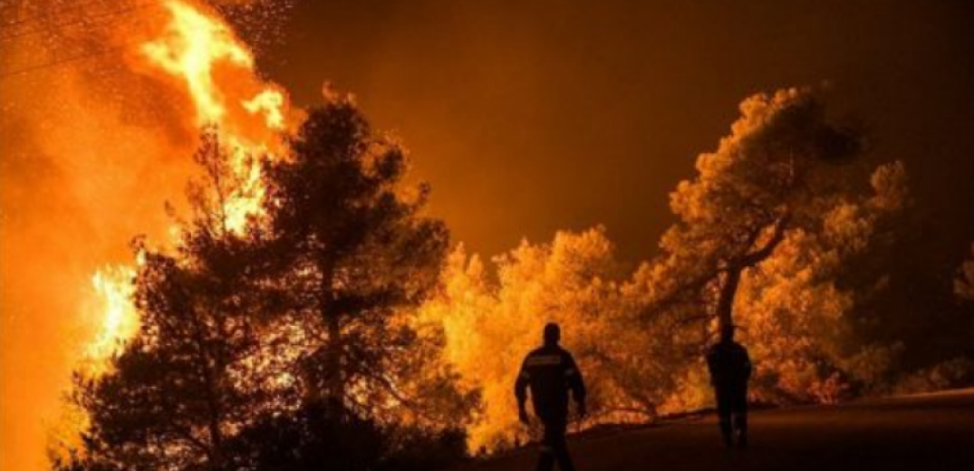 Πυρκαγιά σε κατοικημένη περιοχή στα Καρδαμίτσια Ιωαννίνων