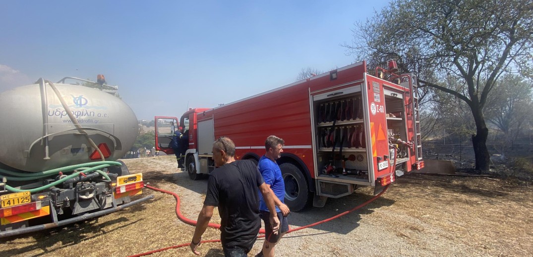 Θεσσαλονίκη: Στοιχεία για εμπρηστική ενέργεια στον Τρίλοφο - Βρέθηκαν γκαζάκια