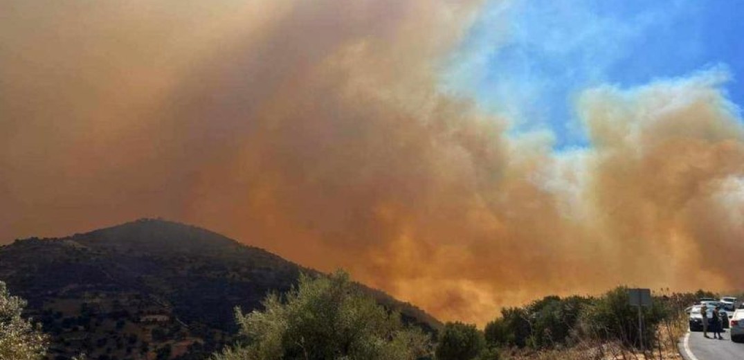 Ρέθυμνο: Σε ύφεση η μεγάλη πυρκαγιά, δεν υπάρχει ενεργό μέτωπο - Συνεχίζεται η «μάχη» με τις αναζωπυρώσεις