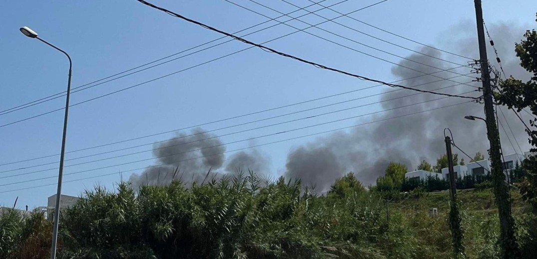 Υπό μερικό έλεγχο η φωτιά στο Πολύχρονο Χαλκιδικής - Δείτε βίντεο από τη μάχη των πυροσβεστών