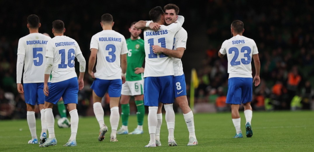 Nations League: «Τρένο» η Εθνική, 2-0 την Ιρλανδία στο Δουβλίνο (βίντεο)