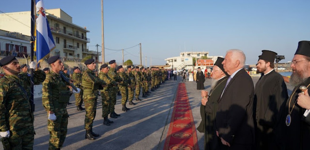 Στη Χίο για επίσκεψη ο Οικουμενικός Πατριάρχης Βαρθολομαίος (βίντεο)