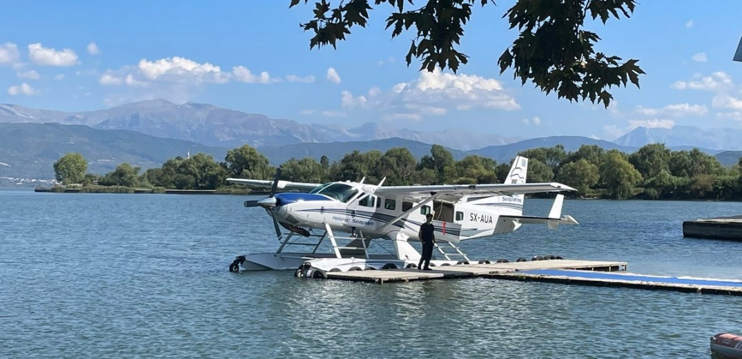 Ιωάννινα: Μετά από 15 χρόνια, υδροπλάνα στη λίμνη Παμβώτιδα