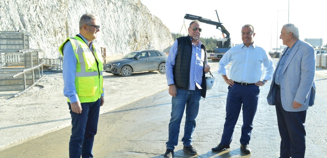 Στο εργοτάξιο του Flyover ο Σταϊκούρας: «Θα εξυπηρετεί 10.000 οχήματα ανά ώρα»