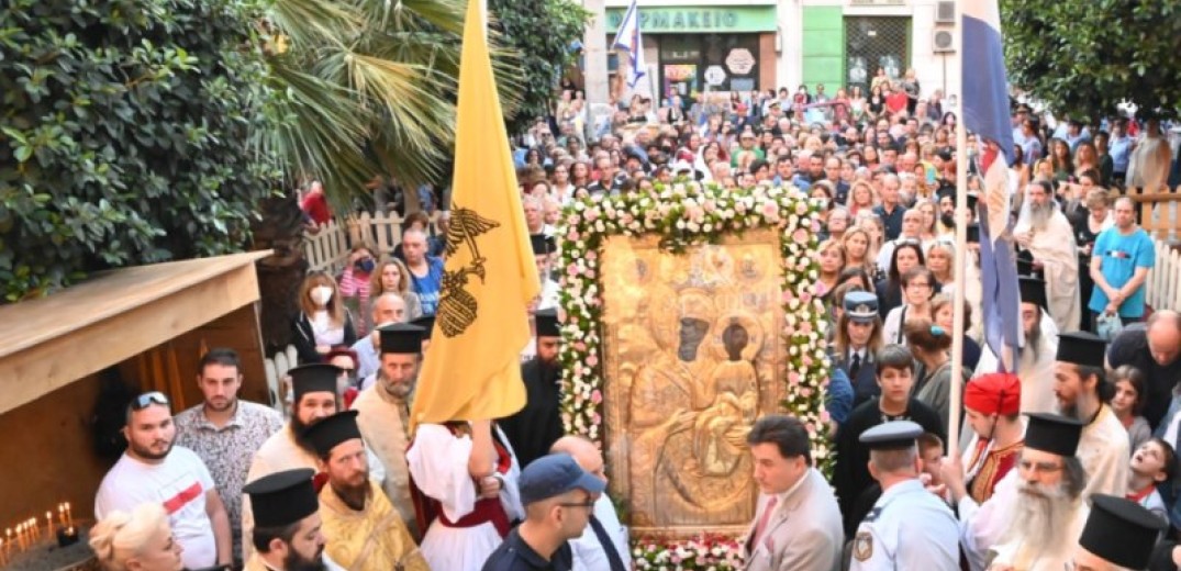 Δήμος Κορδελιού - Ευόσμου: Υποδέχεται τη θαυματουργή εικόνα της Παναγίας Εικοσιφοίνισσας και το Ιερό Λείψανο του Αγίου Γεωργίου Καρσλίδη