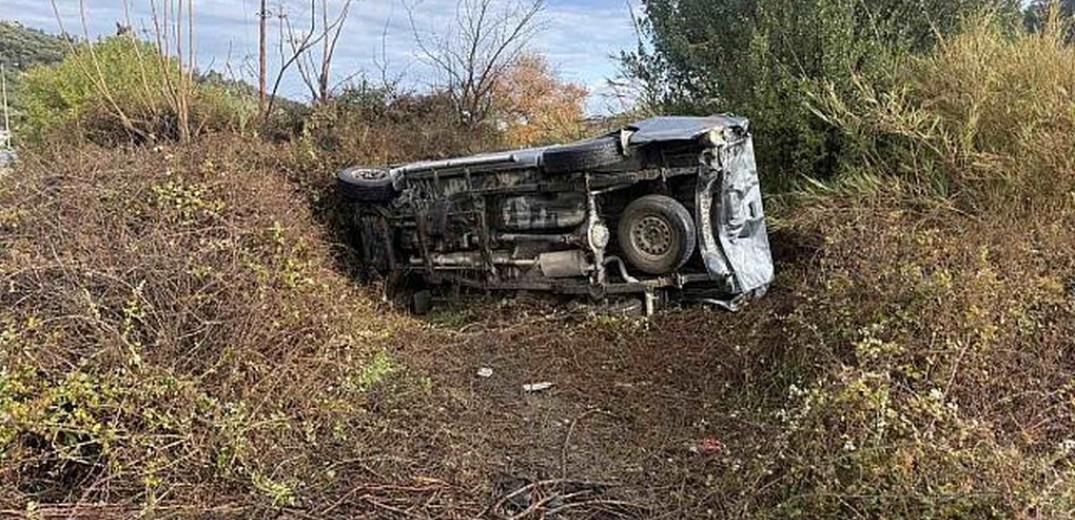 Τροχαίο δυστύχημα με έναν νεκρό και 3 τραυματίες στην Κρήτη (βίντεο, φωτ.)