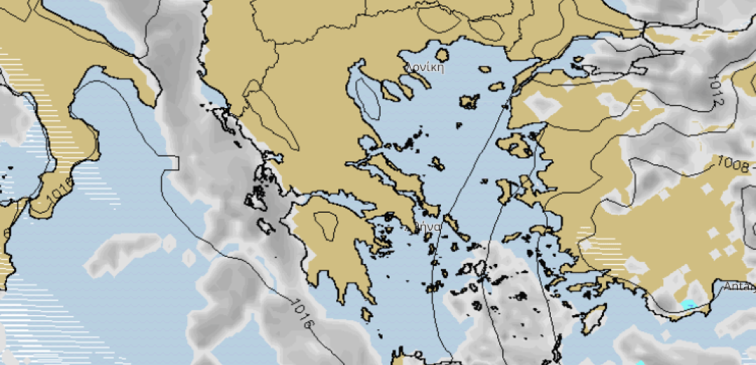 Πρόγνωση καιρού για τη Δευτέρα 1 Απριλίου