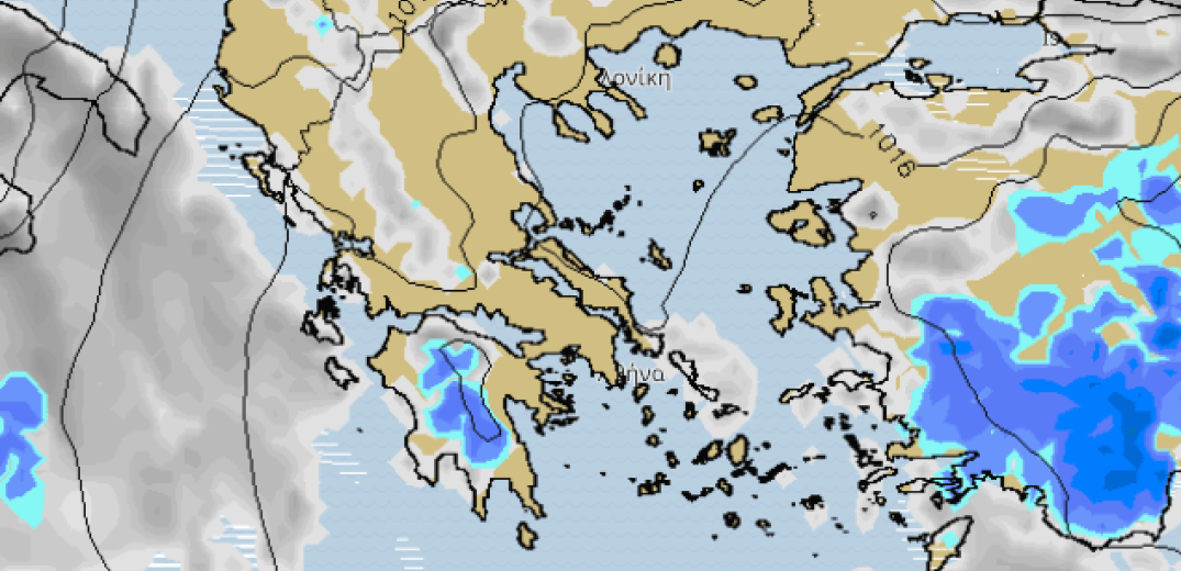 Ο καιρός της Πέμπτης 4 Απριλίου 2019