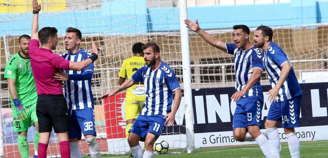 Β&#x27; εθνική: Χαρμολύπη του Ηρακλή για το 1-1 με τον Εργοτέλη στο Ηράκλειο