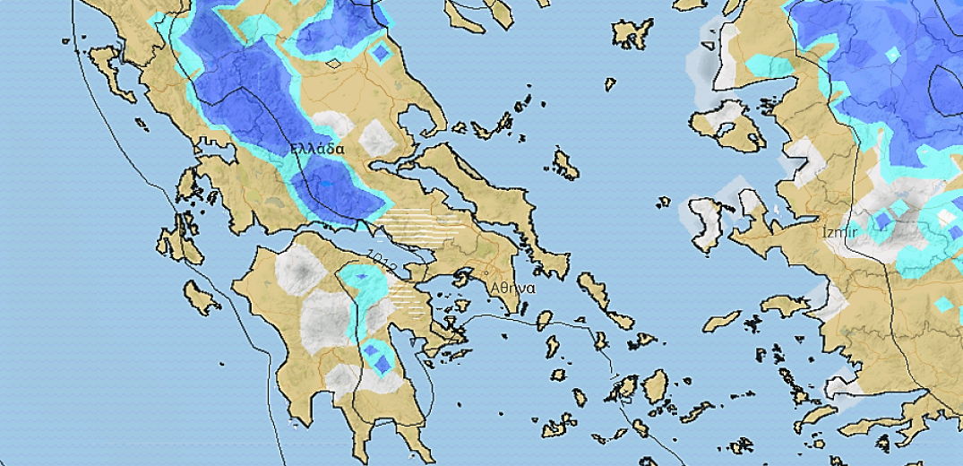 O καιρός της Πέμπτης