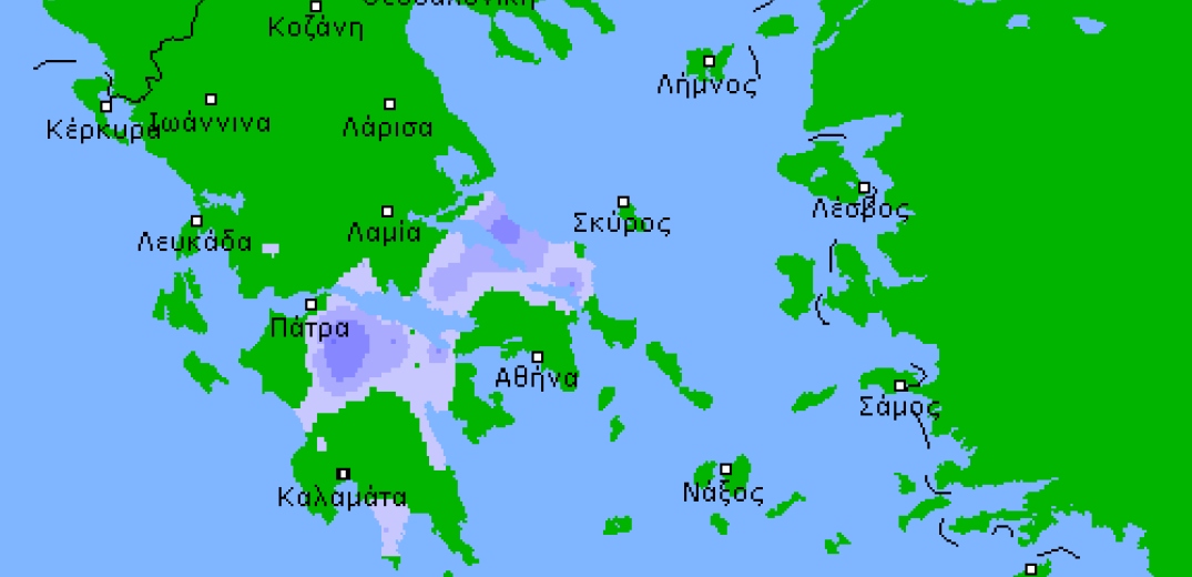 Ο καιρός της Τετάρτης 22 Μαΐου 2019