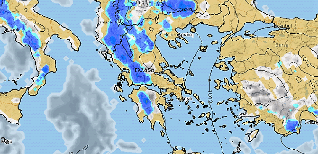 Ο καιρός της Παρασκευής 19 Ιουλίου 2019