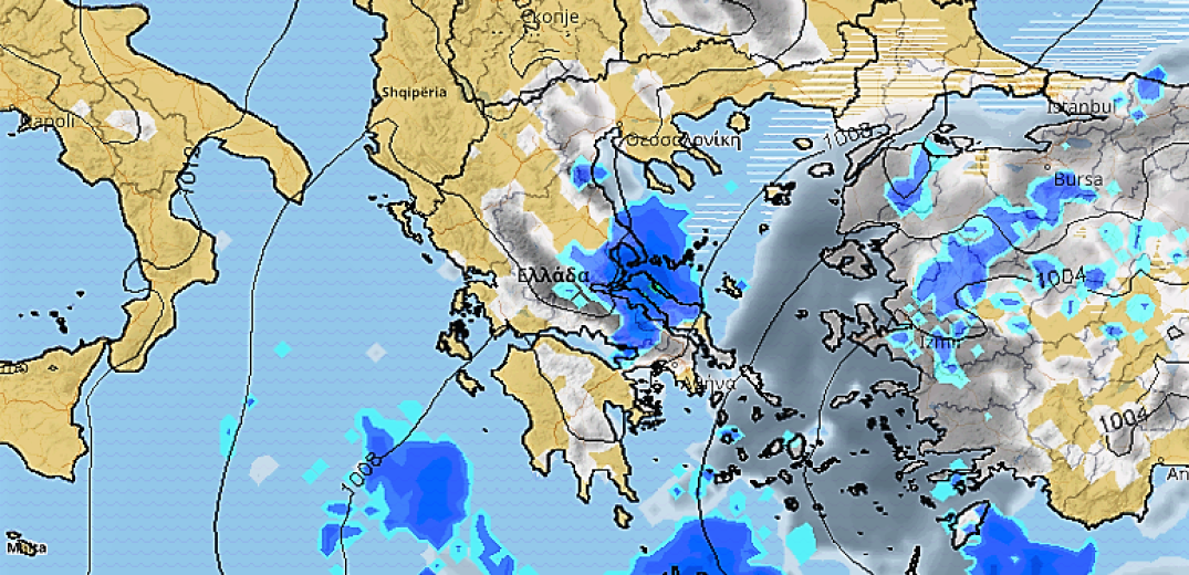 Ο καιρός της Τετάρτης 17 Ιουλίου 2019