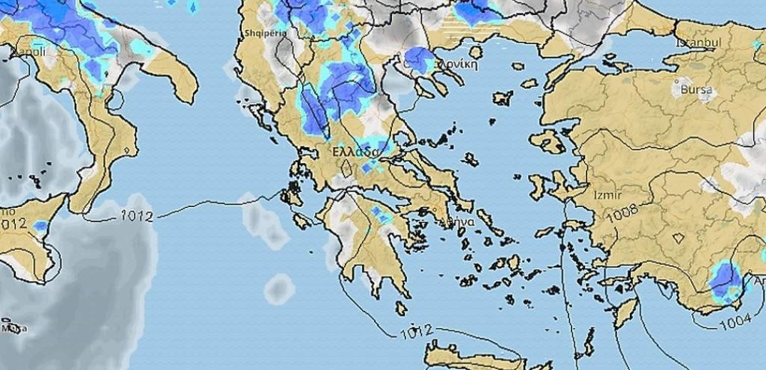 Ο καιρός της Παρασκευής 12 Ιουλίου 2019